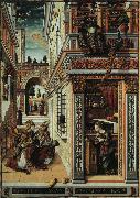 Carlo Crivelli Annunciation with Saint Emidius oil painting artist